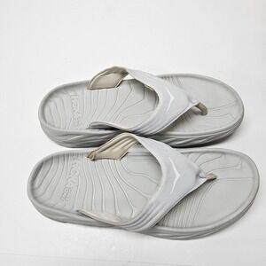 Hoka One One Ora Recovery Mens Size 14 Flip Flops Thong Sandals